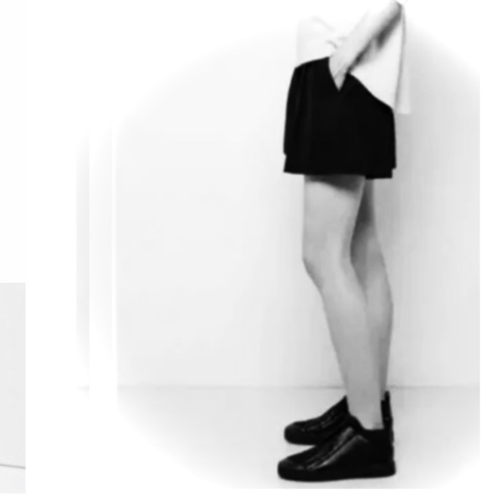 3.1 Phillip Lim | 8 / 8.5 / 39 | Morgan Hightop Platform Neoprene Black Sneaker
